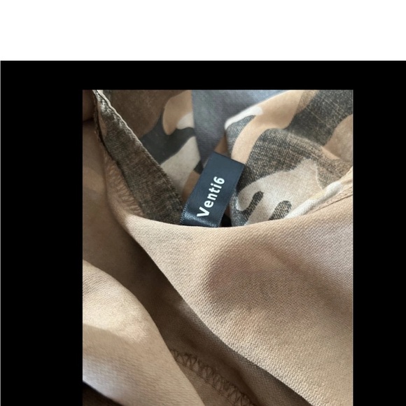 venti6 Camo over shirt size medium new condition… buttons down & drawstring - Picture 5 of 5